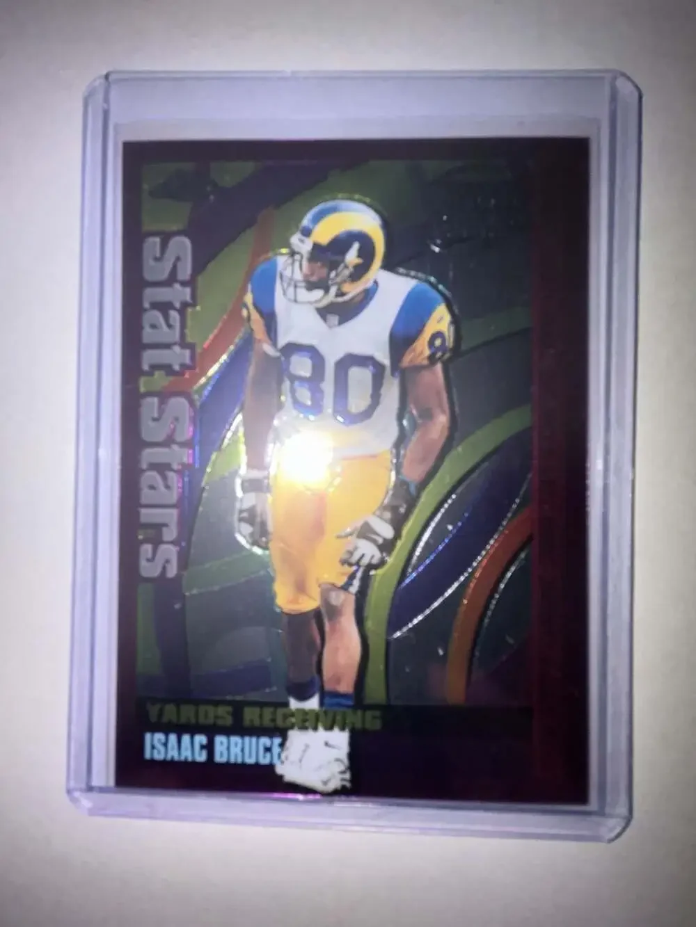 2000 Topps Chrome Own The Game Stat Stars Isaac Bruce #OTG25